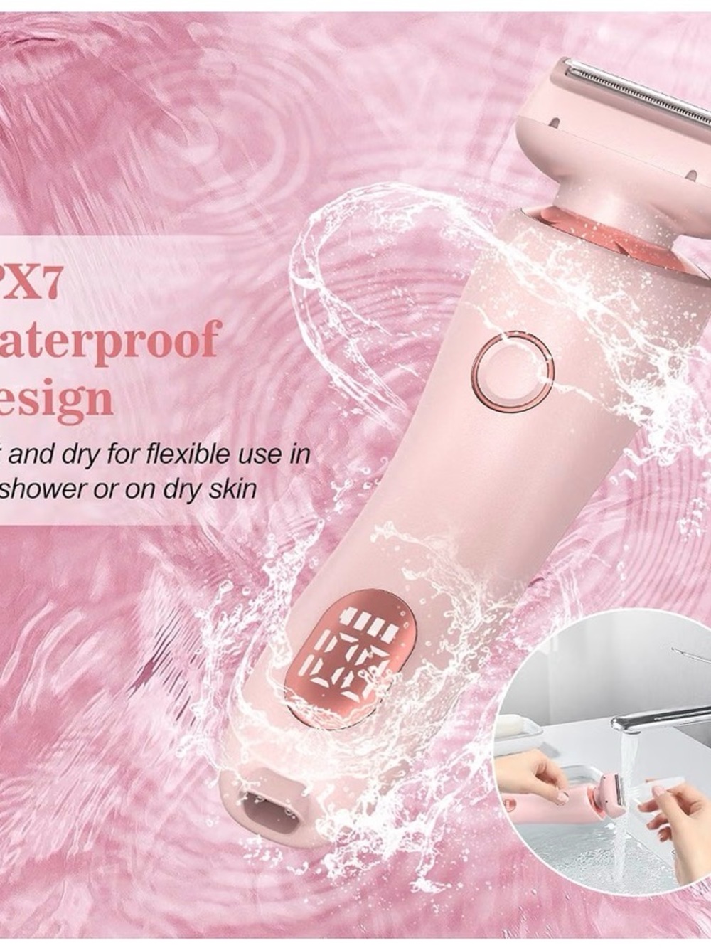 Pink Lady Shaver 2-in-1 Electric Razor - Picture 3 of 16